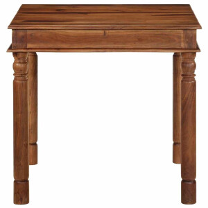 vidaXL Eettafel - Eettafels - Eetkamertafel - Keukentafel - Eettafel 80x80x77 cm massief acaciahout
