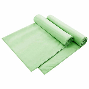 vidaXL - Buiten - Stoel - Handdoeken - 2 - pcs - Groen - 130 - x - 60 - cm