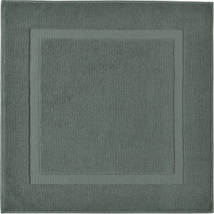 Casilin WC-mat Una - 60x60cm - Vierkante Badmat - Waterabsorberend - Wasbaar en Sneldrogend - 100% Katoen - Eucalyptus