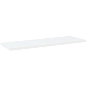 vidaXL Wandschappen - 4 stuks - 60x20x1,5 cm - Wit Wandplank - Boekenplank - Opbergruimte - Witte Muurdecoratie - Decoratief Plankje