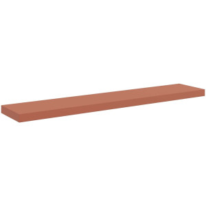 vidaXL - Wandplank - Wandgemonteerd - Rood - 120 - x - 23,5 - x - 4 - cm - Bewerkt - hout