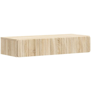 vidaXL - Wandgemonteerde - Zijtafel - Sonoma - Eiken - 87,5 - x - 34,5 - x - 17 - cm