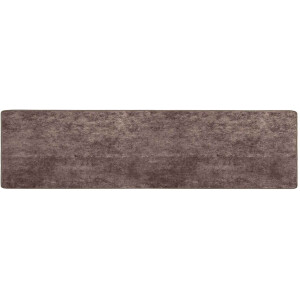 vidaXL - Tapijt - Runner - MARSA - Grijs - 100 - x - 400 - cm - Polyester - en - PVC