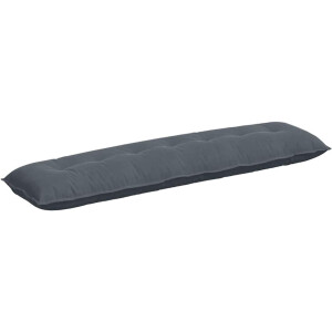 vidaXL - Rugkussen - Donkergrijs - 200 - x - 50 - cm - Corduroy - stof