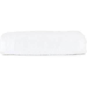 The One Towelling Organic Handdoek - 50 x 100 cm - Hoge vochtopname - Met ophanglus - 550 gr/m² - 100% Organisch katoen - Wit
