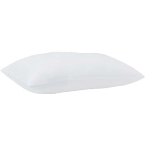 vidaXL - Deken - Set - met - kussen - 2 - pcs - Wit - Microvezel