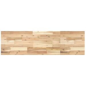 vidaXL Wandschap 120x40x4 cm - Massief Acaciahout Zwevend Wandschap - Wandplank - Acaciahout - Ruime Bespaard - Opbergruimte