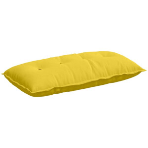 vidaXL - Rugkussen - Licht - Geel - 200 - x - 19 - x - 50 - cm - Stof