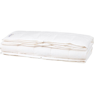 Balette Eendendons 4-Seizoenen Dekbed - 240x220 - Tweepersoons - 2-Delig met Drukknopen - 90% Eendendons - Anti Huisstofmijt & Allergiee (NOMITE) - Warmteklasse 1, 3 & 4 - Zomer & Winterdekbed