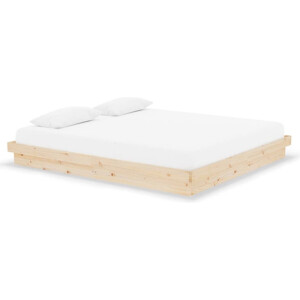 vidaXL - Bedframe - massief - hout - 180x200 - cm
