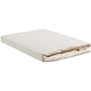 Ambiante - Katoen - Topper Hoeslaken - 160x200 cm - Gebroken Wit