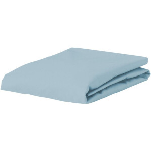 ESSENZA Satin Hoeslaken IJsblauw - 180x200