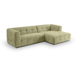 Tenso L-vormige sofa rechts groen | Moderne hoekbank met duurzaam design