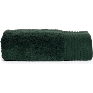 The One Towelling Deluxe Handdoek - 100% Zacht Katoen - Hoog absorptievermogen - 50 x 100 cm – Donker Groen