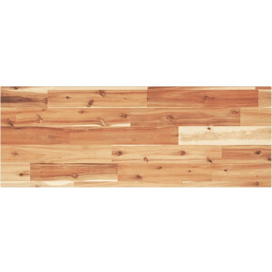 vidaXL - Tafelblad - rechthoekig - 100x30x2 - cm - massief - acaciahout