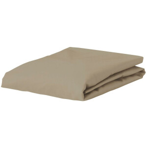 ESSENZA Premium Percale Hoeslaken Klei - 160x210 cm