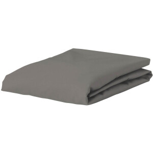 ESSENZA The Perfect Organic Jersey Topper Hoeslaken Steel grey - 180-200 x 200-220 cm