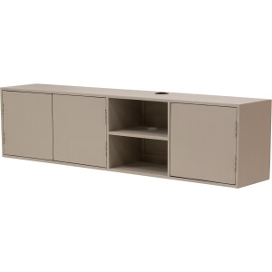 Giga Meubel Tv-Meubel Loiza - Mangohout - Taupe - 160cm