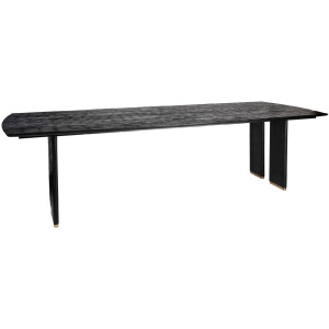 PTMD - Eetkamertafel Liber - Zwart - 200x100x77cm
