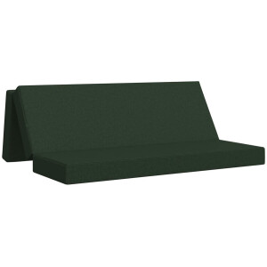 vidaXL - Vouwbare - Sofa - Bed - 200 - x - 67 - x - 45 - cm - Donkergroen