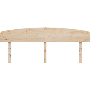 vidaXL - Hoofdbord - 180 - cm - massief - grenenhout