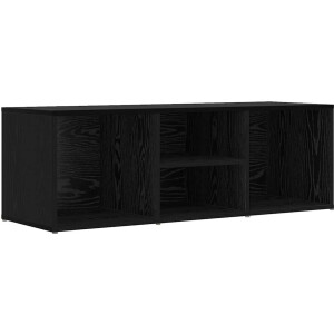 vidaXL - Schoenenbank - 102 - x - 35 - x - 35 - cm - Bewerkt - hout - Zwart - Eiken