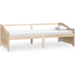 vidaXL - Bedbank - 3-zits - massief - grenenhout - 90x200 - cm