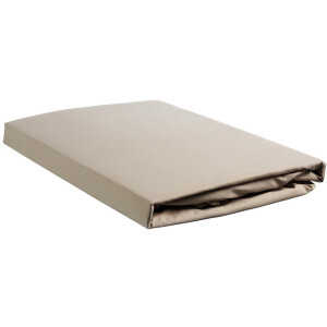 Ambiante Katoen - Hoeslaken - 160x200 - Taupe