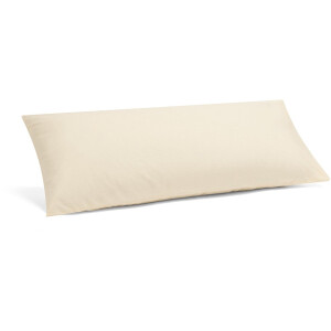 Yumeko kussensloop percal katoen lichtgeel 40x80 - Bio, eco & fairtrade - 1 stuk