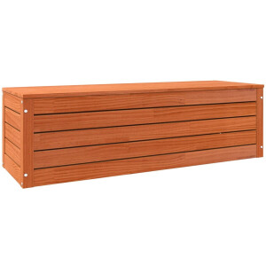 vidaXL - Opbergbox - Wasbruin - 109 - x - 36,5 - x - 33 - cm - Massief - grenenhout