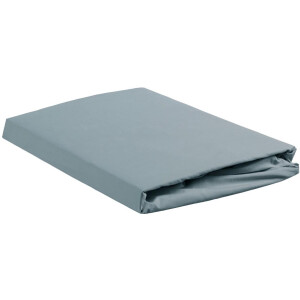 Ambiante Jersey - Hoeslaken - 140x200/210 - Blauw