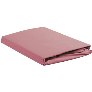 Ambiante - Katoen - Hoeslaken - 200x220 cm - Roze