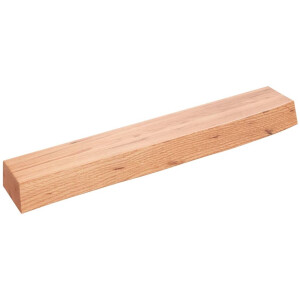 vidaXL Wandschap - Massief eikenhout - 60x10x6 cm Wandplank - Rustieke Plank - Eikenhouten Plank - Vintage Plank - Opbergplanken