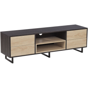 BELIANI MAINE - TV-meubel - Lichte houtkleur - MDF