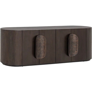 Tower Living dressoir Allure 180x50x70 cm donkerbruin eiken
