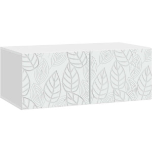 vidaXL - Wandmontage - TV-kast - 59,5 - x - 31 - cm - Wit - Bewerkt - hout