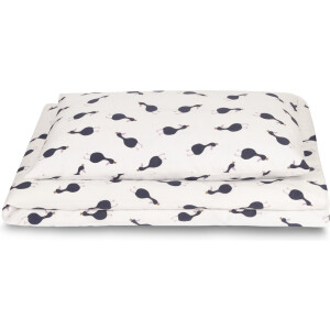 LIS LABELS - Dekbedovertrekset met kussensloop - Goose in Style - 100x140 cm en 40x60 cm - Katoen - Peuterbed