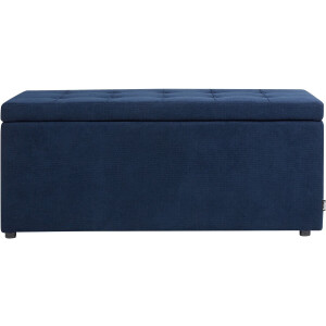 OREM - Hocker - Marineblauw - Polyester