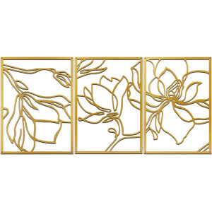 ApexArte® Elegante Wanddecoratie - Goud