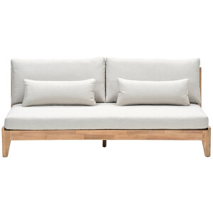 Garden Impressions Kailua 2-zits bank - acacia white wash - sahara sand