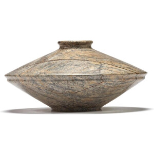 Serax Vaas-Vaas voor Bloemen Dune Kelly Wearstler Marmer Bruin D 32 cm H 15 cm