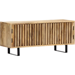 vidaXL - Tv-meubel - 90x30x40 - cm - massief - mangohout