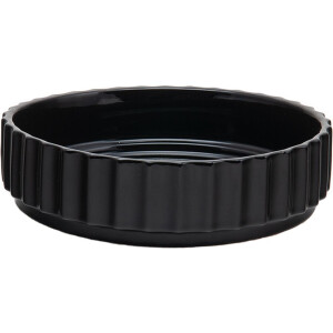 XLBoom Ikon Schaal Zwart - Keramische design kom - Verkrijgbaar in Maroon | Green | Black - Duurzaam keramiek voor stijlvol wonen