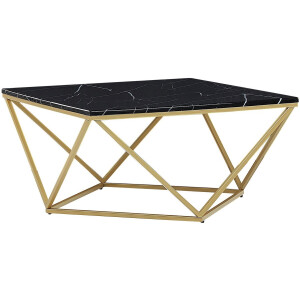 MALIBU - Salontafel - Zwart - MDF