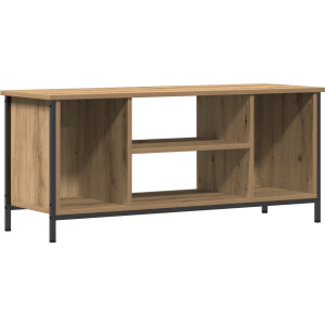 vidaXL - TV - Kast - 102 - x - 35 - x - 45 - cm - Artisan - Eiken - Bewerkt - hout