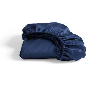 Cinderella - Sundays - Hoeslaken - Tot 25 cm matrashoogte - Satijn - 160x210 cm - Navy