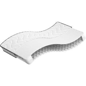 vidaXL - Binnenveringmatras - middelhard - 100x200 - cm