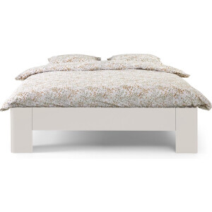 B Bright Fresh 400 Bed 160 x 200 cm - Bedframe Wit - Bedombouw - Instaphoogte: 40cm - Tweepersoonsbedden