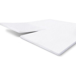 Walra Molton Hoeslaken - Molton 180x220 - 100% Katoen - Wit