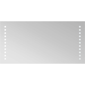 vidaXL - LED - Badkamerspiegel - Doorzichtig - 40 - x - 20 - cm - gehard - glas